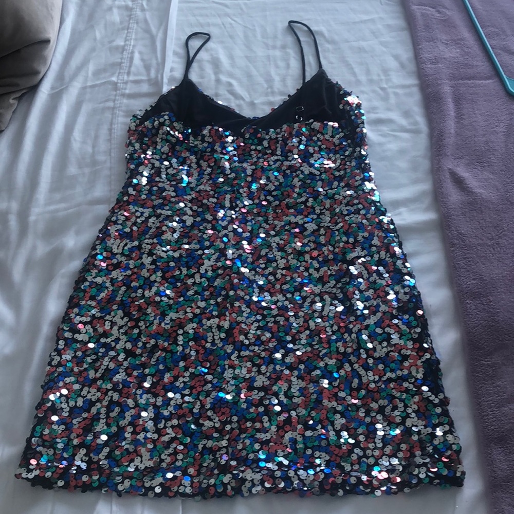 Satin Mini Dress